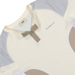 Gmbh Colour Blocked Henley Shirt Off White Longsleeves Imar Detail View 3 | GATE
