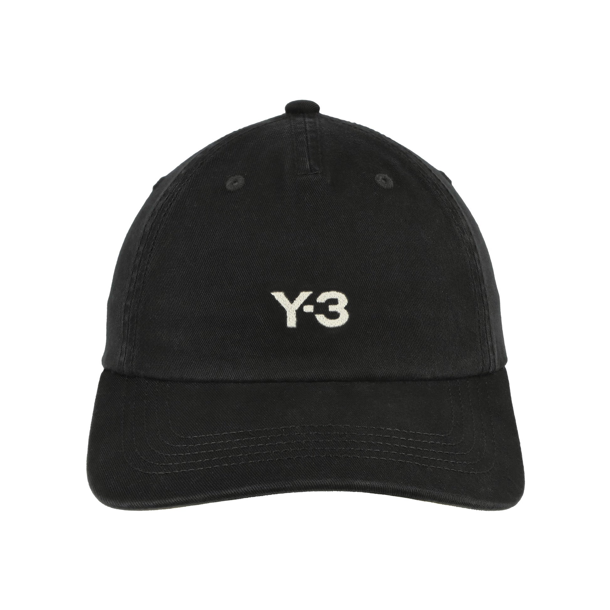 Y-3 Dad Cap Black Caps IN2391 Detail View 4 | GATE