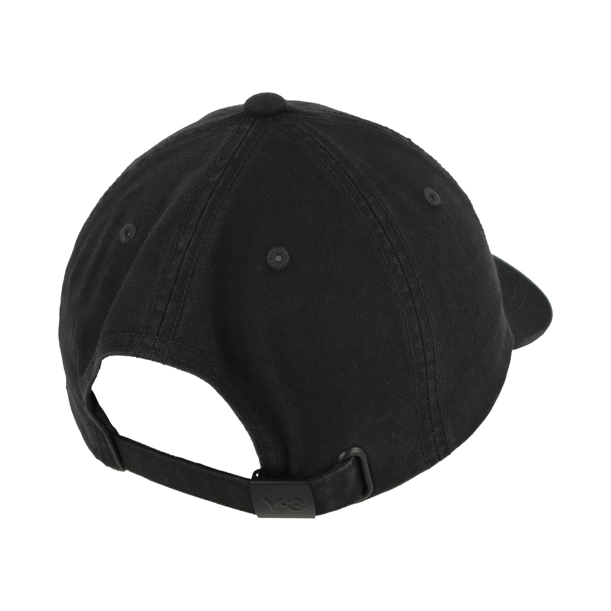 Y-3 Dad Cap Black Caps IN2391 Detail View 5 | GATE