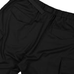 Y-3 Refined Wool Cargo Pants Black Pants IW7453 Detail View 5 | GATE