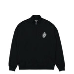 JW Anderson Padlock Half Zip Sweatshirt Black Detail view 1 | Gate