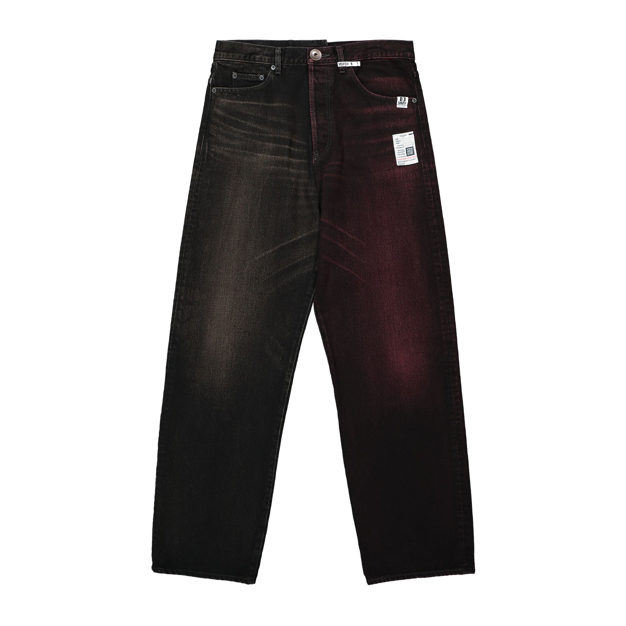 W-Combined Denim Trousers | GATE