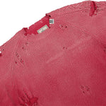 Maison Mihara Yasuhiro Sun Faded Knit Pullover Pink Detail view 3 | Gate