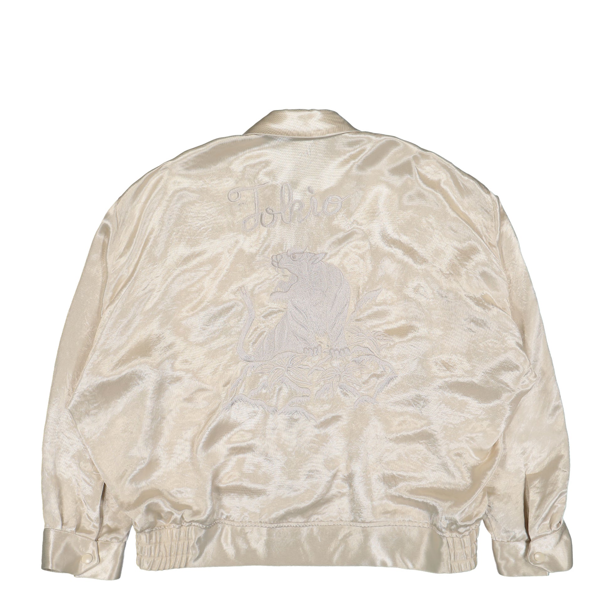 Maison Mihara Yasuhiro Collared Souvenir Jacket Beige Detail view 2 | Gate
