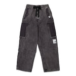 Maison Mihara Yasuhiro Cotton Satin Cargo Trousers Black Detail view 1 | Gate