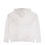 Maison Mihara Yasuhiro Happy Face Printed Distressed Hoodie White Hoodies J15HD731  Detail View 2 | GATE
