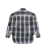 Maison Mihara Yasuhiro Vintage Like Check Shirt Black Shirts J15SH181  Detail View 2 | GATE
