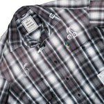 Maison Mihara Yasuhiro Vintage Like Check Shirt Black Shirts J15SH181  Detail View 3 | GATE

