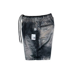 Maison Mihara Yasuhiro Sun Faded Satin Shorts Black Shorts J16PT142 Detail View 3 | GATE

