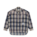 Maison Mihara Yasuhiro Vintage Like Check L/S Shirts Beige Shirts J16SH181 Detail View 1 | GATE
