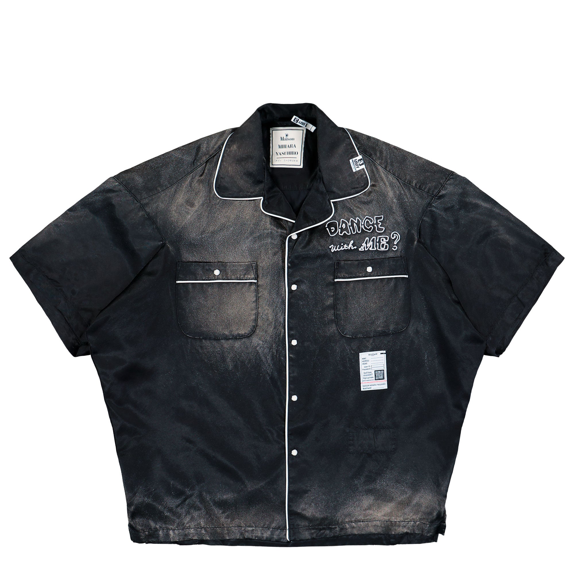 Sun Fade H/S Satin Shirts | GATE