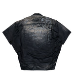 Maison Mihara Yasuhiro Sun Fade H/S Satin Shirts Black Shirts J16SH183 Detail View 2 | GATE
