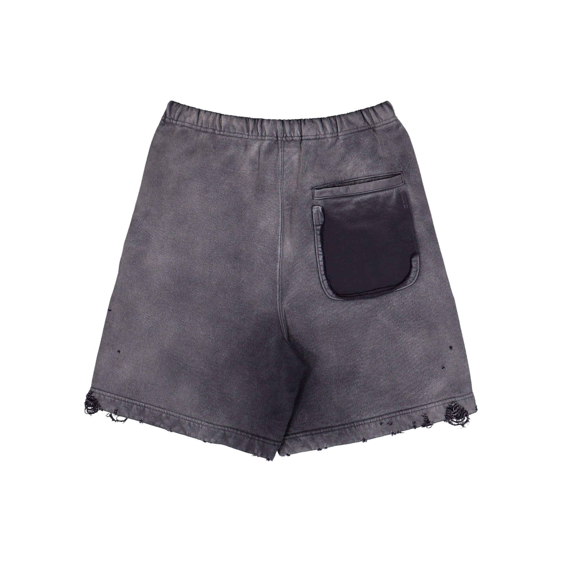 Maison Mihara Yasuhiro Sun Faded Shorts Black Short J16SP724 Detail View 2 | GATE
