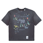 Maison Mihara Yasuhiro Kids Doodle Tee Black t-Shirt J16TS831 Detail View 1 | GATE
