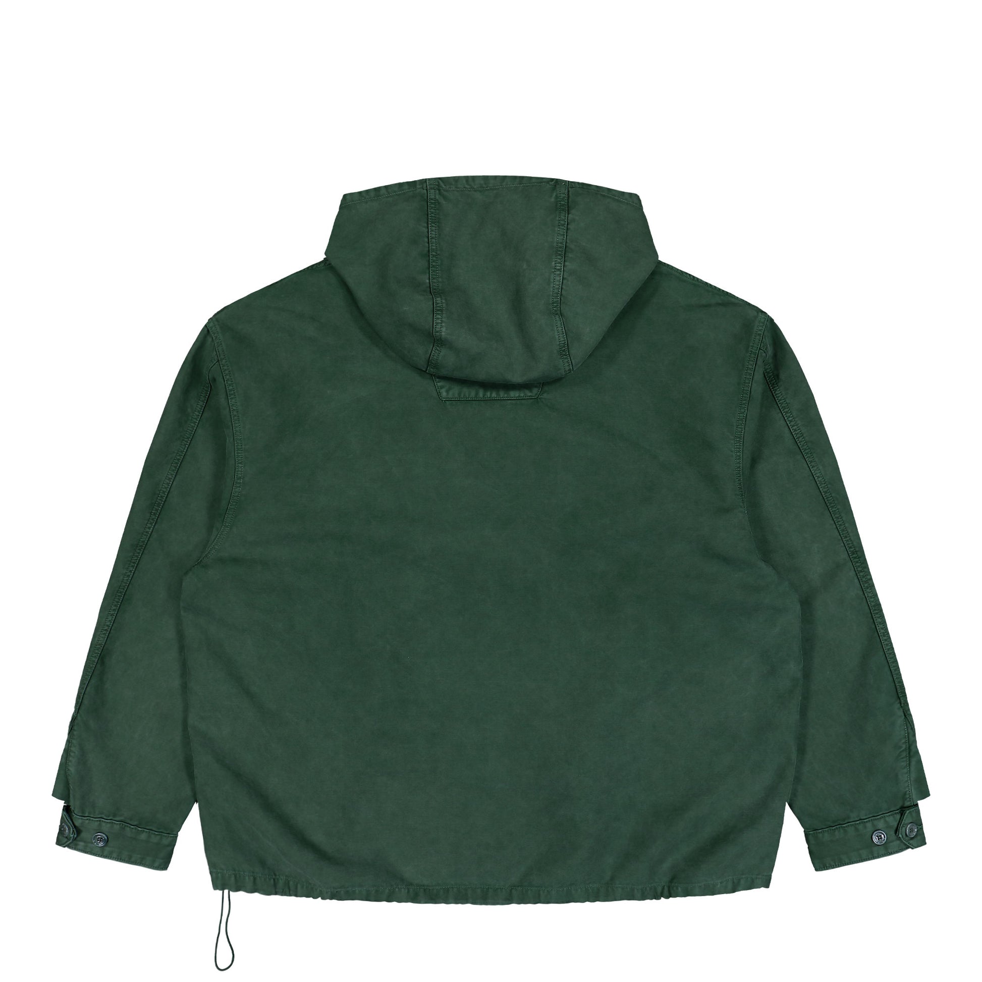JW Anderson Garment Dye Anorak Pine Jackets JK0397-PG1600-555 Detail View 2 | GATE

