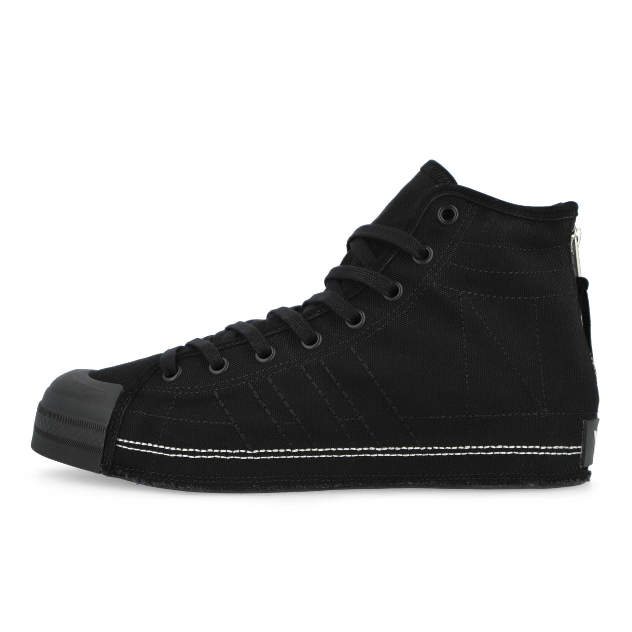 Neighborhood x Y-3 Nizza Hi Black / Black / Off White Sneaker JP6454 | Overkill
