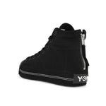 Neighborhood x Y-3 Nizza Hi Black / Black / Off White Sneaker JP6454 Material | Overkill
