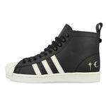 Thug Club x adidas Superstar Boot Luxe TC Core Black / Off White / Core Black High Top Sneakers JP6519 Detail View 1 | GATE