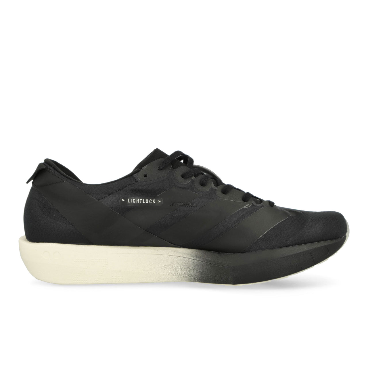 Y-3 Adios 9  Black / Black / Off White Low Top Sneakers JR6652 Detail View 1 | GATE
