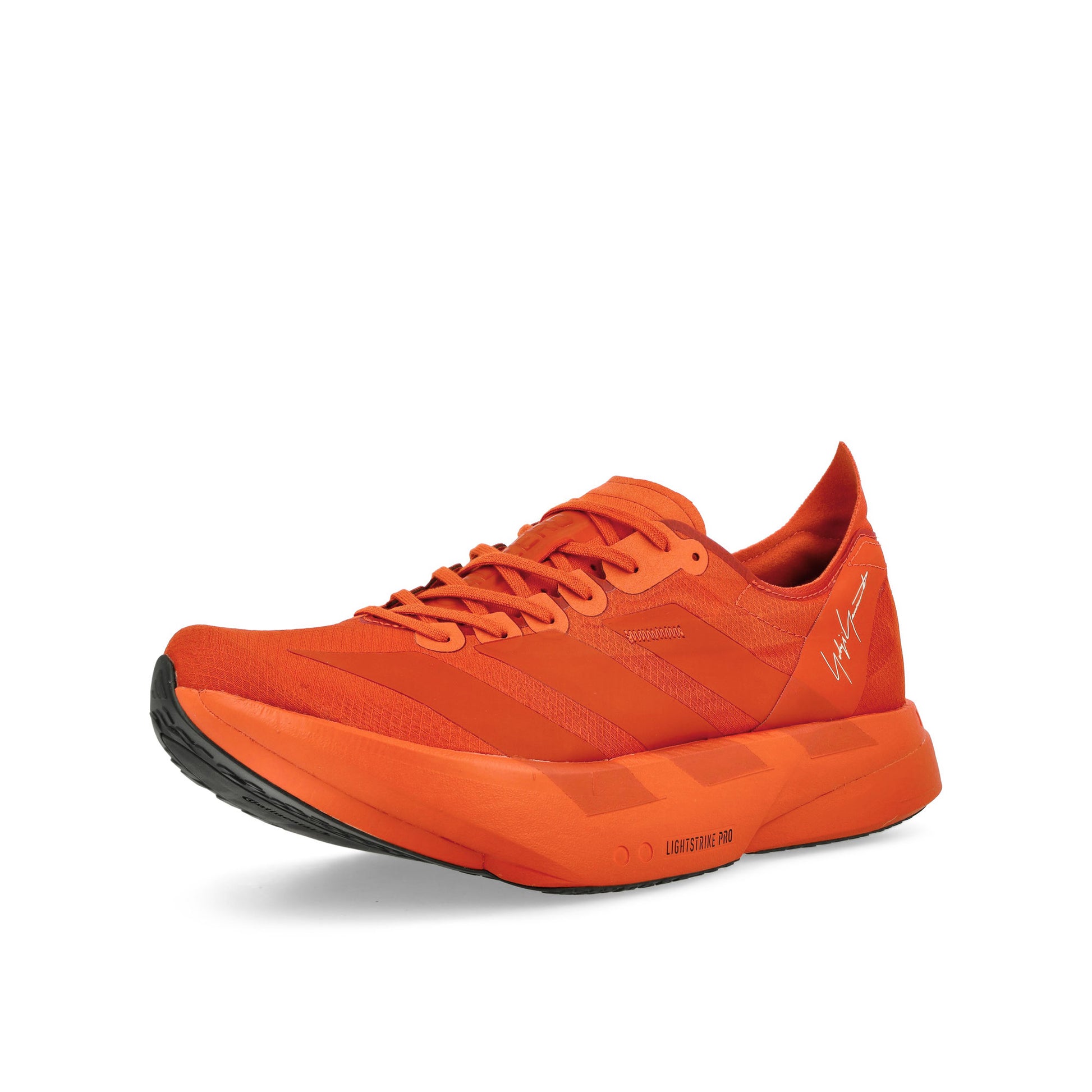 Y-3 Adizero Adios Pro 4 Craft Chili / Craft Chili / Orbit Grey Sneaker JR6657 Detail View 5 | GATE