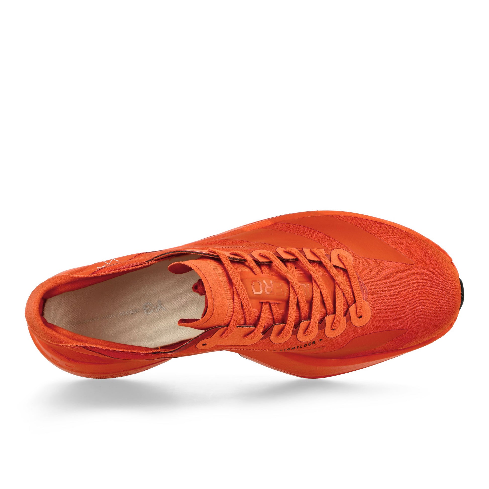 Y-3 Adizero Adios Pro 4 Craft Chili / Craft Chili / Orbit Grey Sneaker JR6657 Detail View 6 | GATE