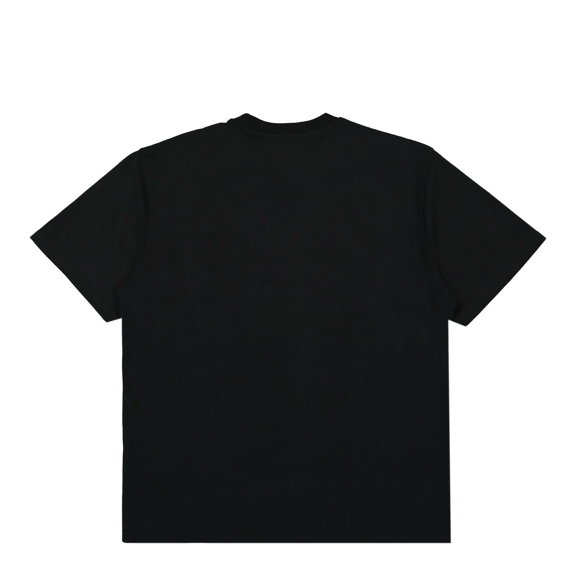 JW Anderson Reclining Stud Chest Pocket T-Shirt Black Detail view 2 | Gate