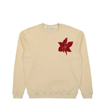 Flocked Flower Sweatshirt