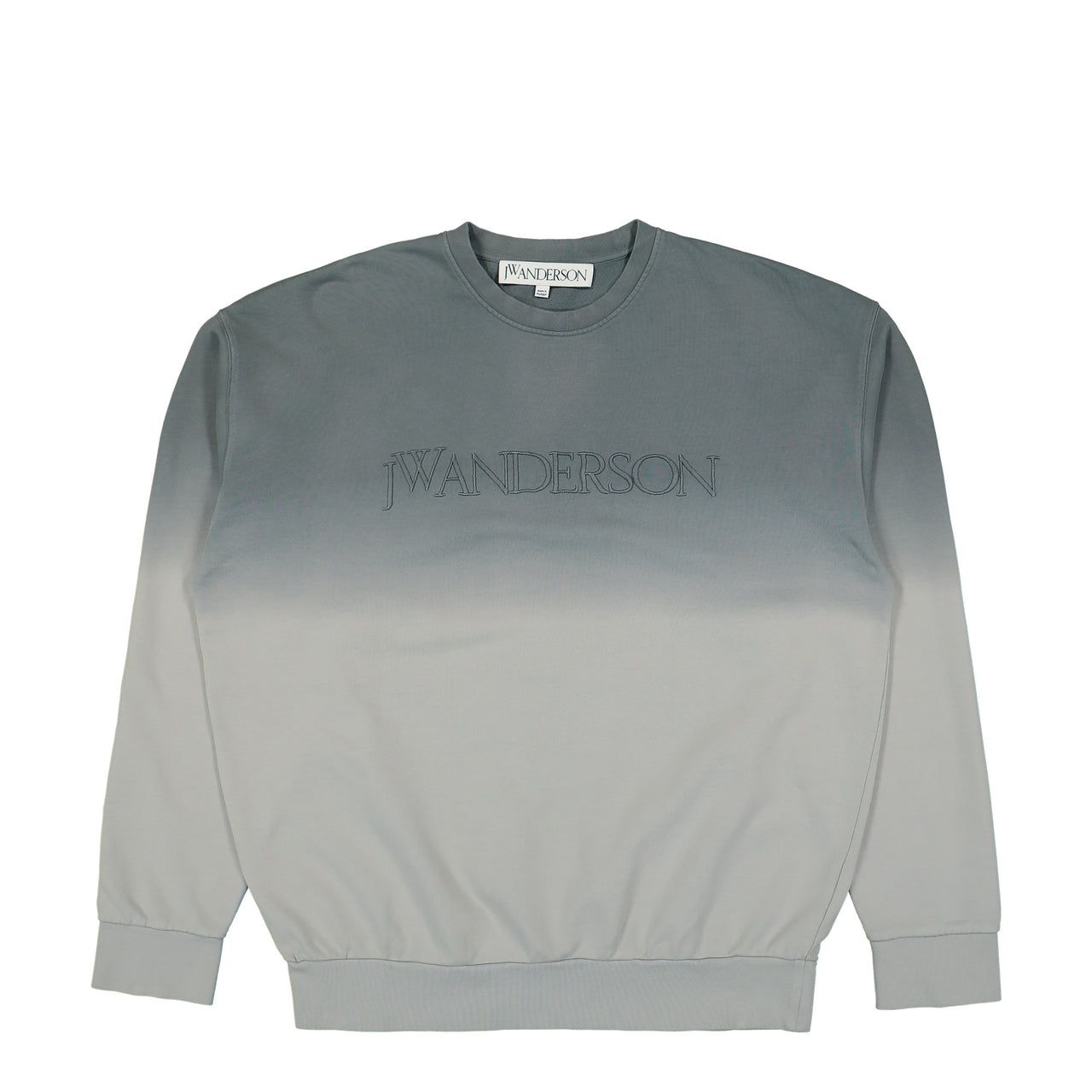 Logo Embroidery Gradient Sweatshirt