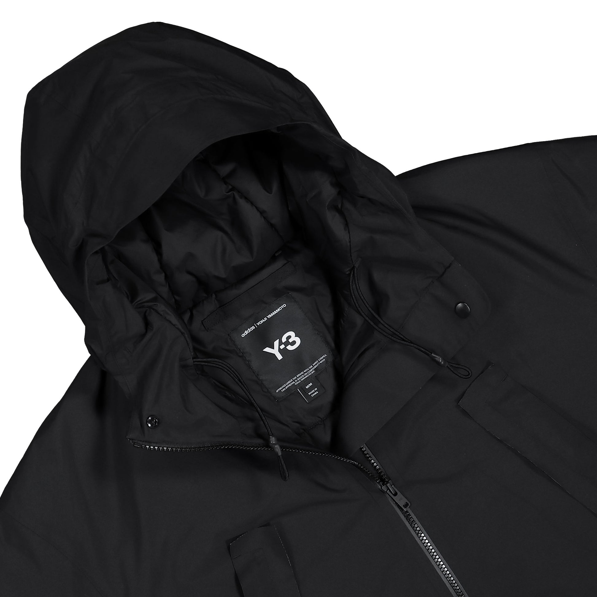 Y-3 M GTX Jacket Black Jackets JW4619 Detail View 3 | GATE