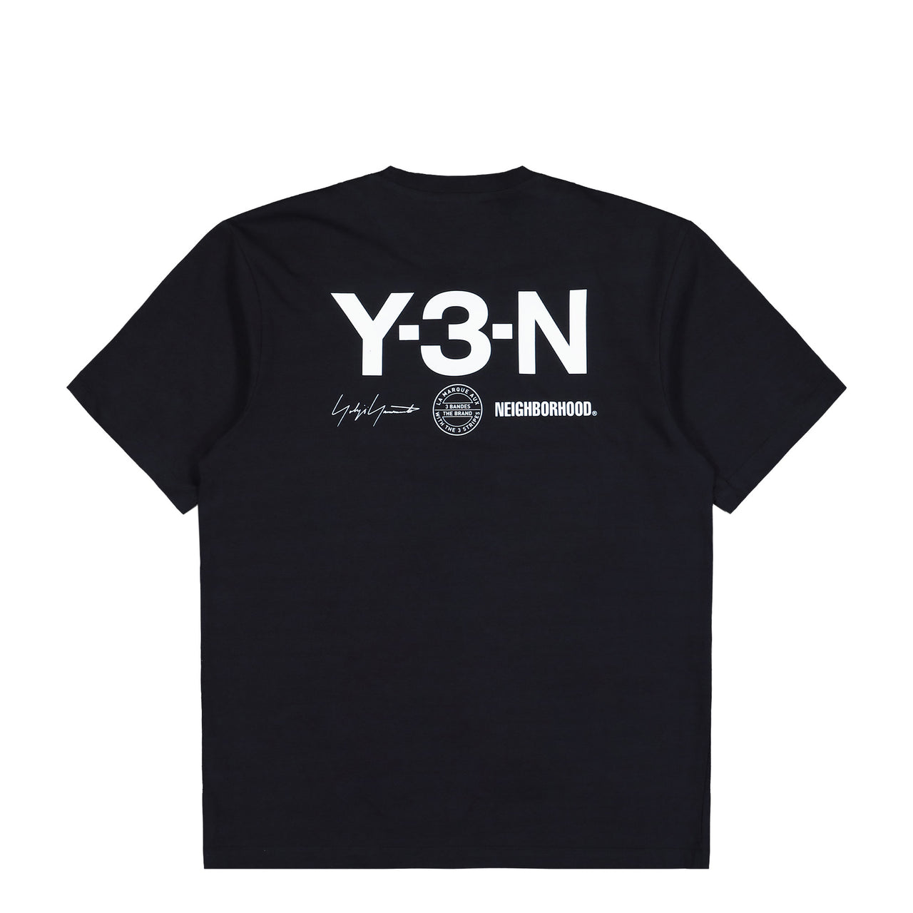 Neighborhood x Y-3 GFX Tee Black T-Shirts JW6998 | Overkill
