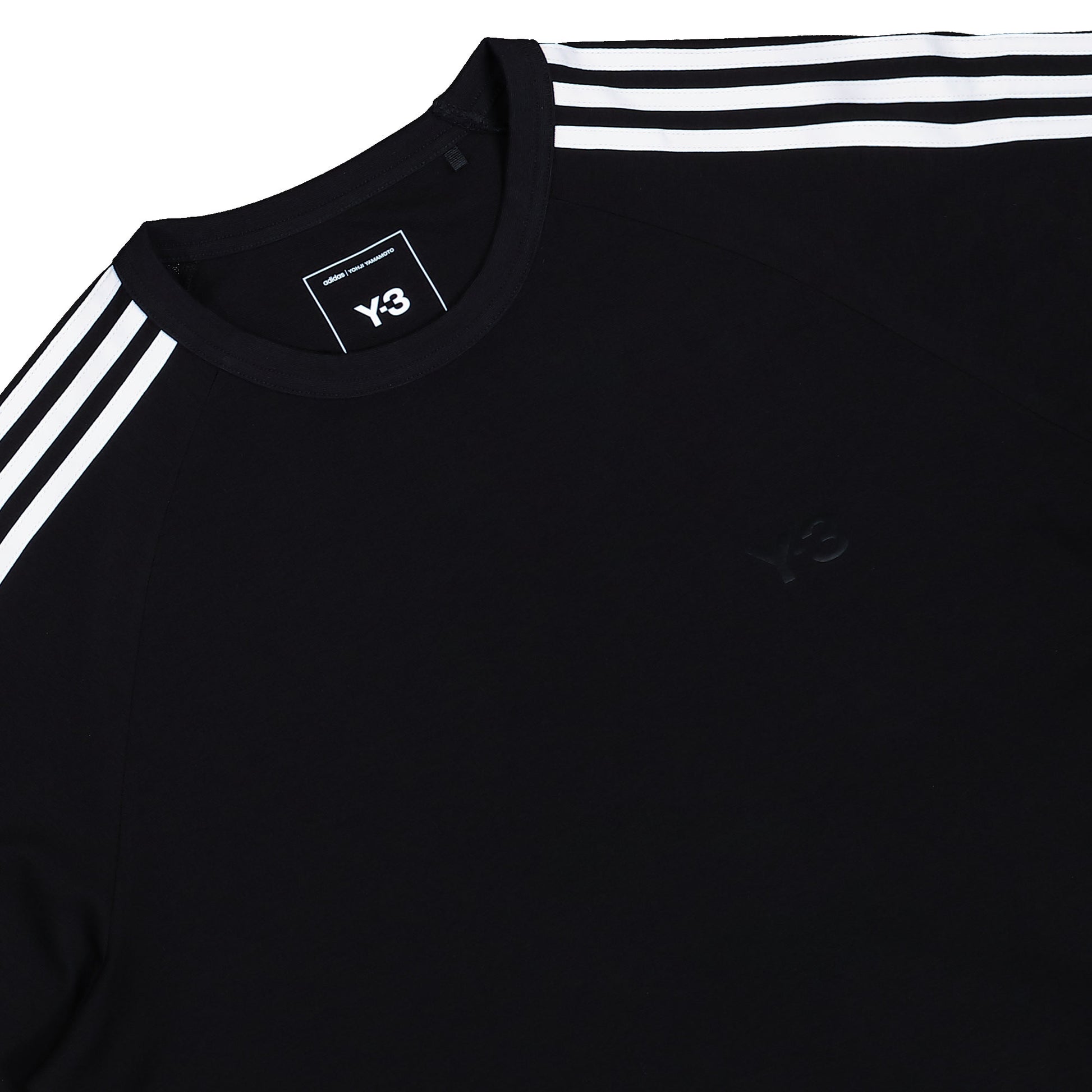 Y-3 U Wire T-Shirt Black T-Shirt JW7352 Detail View 3 | GATE