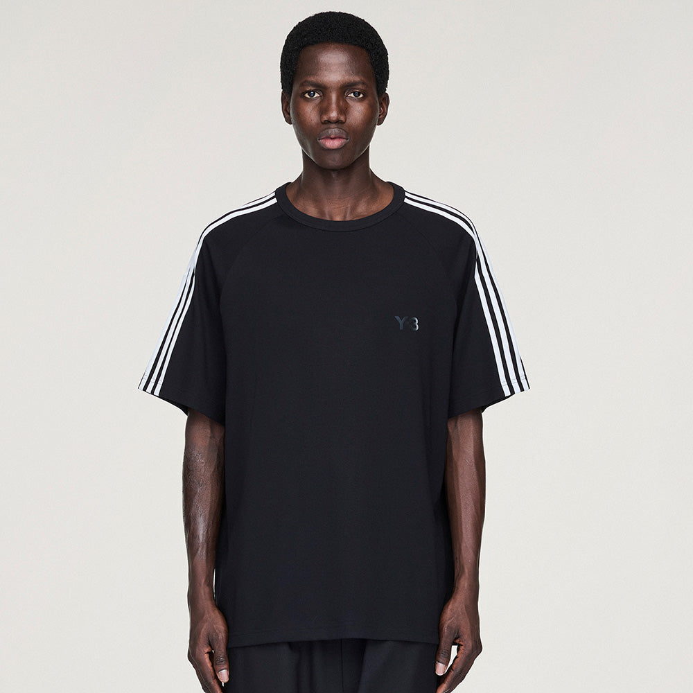 Y-3 U Wire T-Shirt Black T-Shirt JW7352 Detail View 1 | GATE