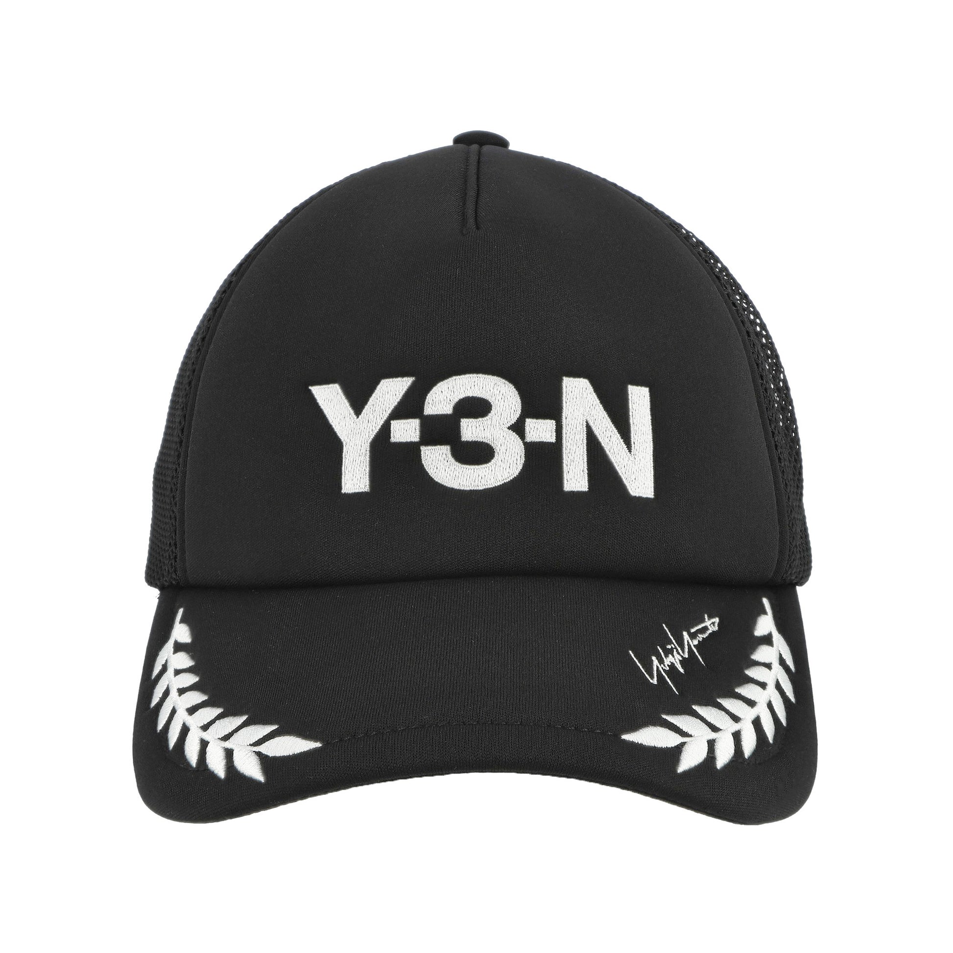 Neighborhood x Y-3 Trucker Cap Black Caps JX0050 Detail View 1 | Overkill

