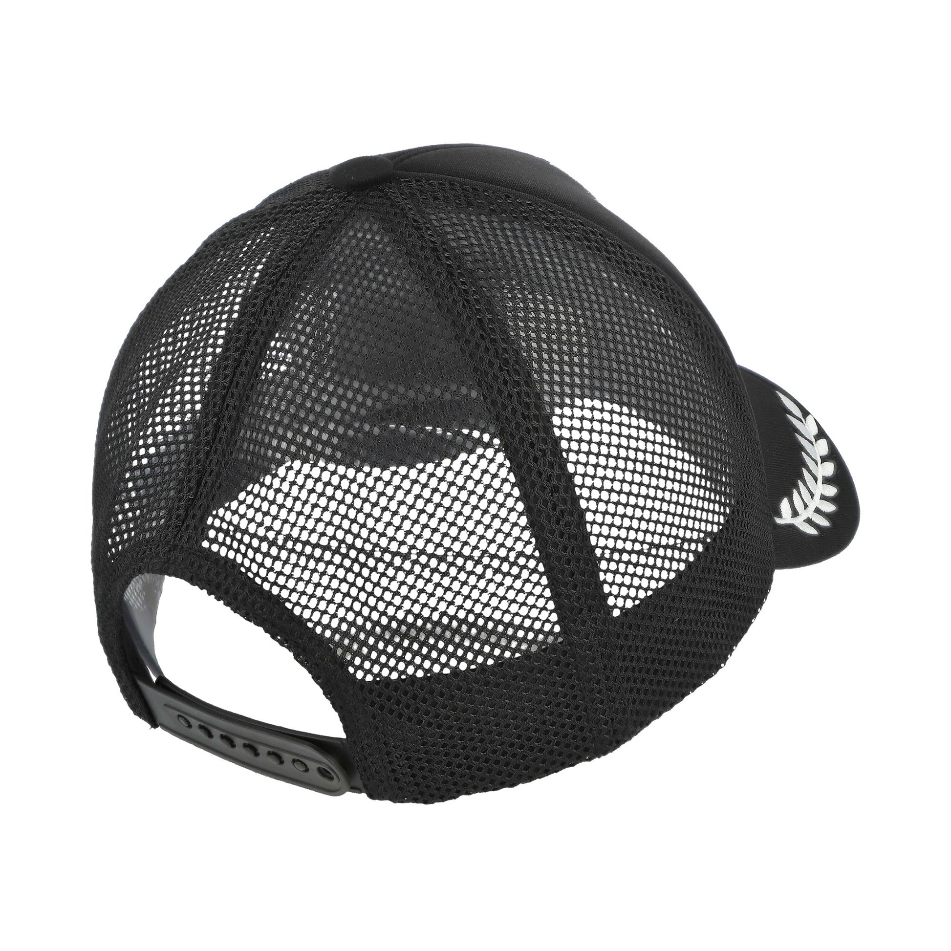 Neighborhood x Y-3 Trucker Cap Black Caps JX0050 Detail View 2 | Overkill
