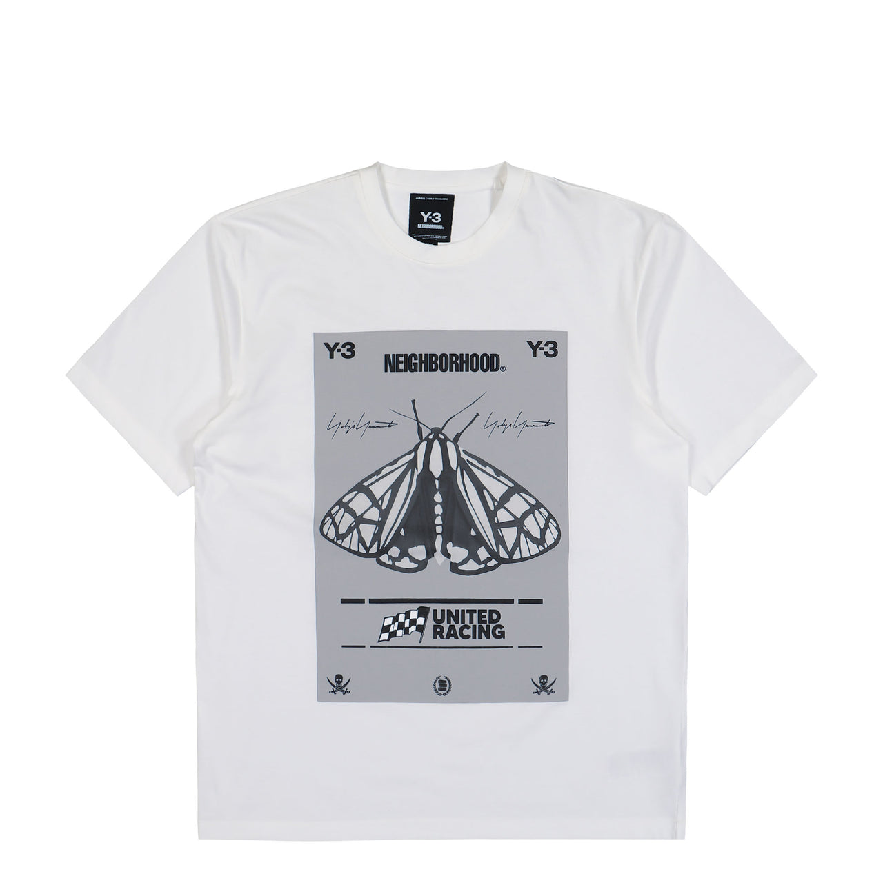 Neighborhood x Y-3 GFX Tee Black T-Shirts JX7437 | Overkill

