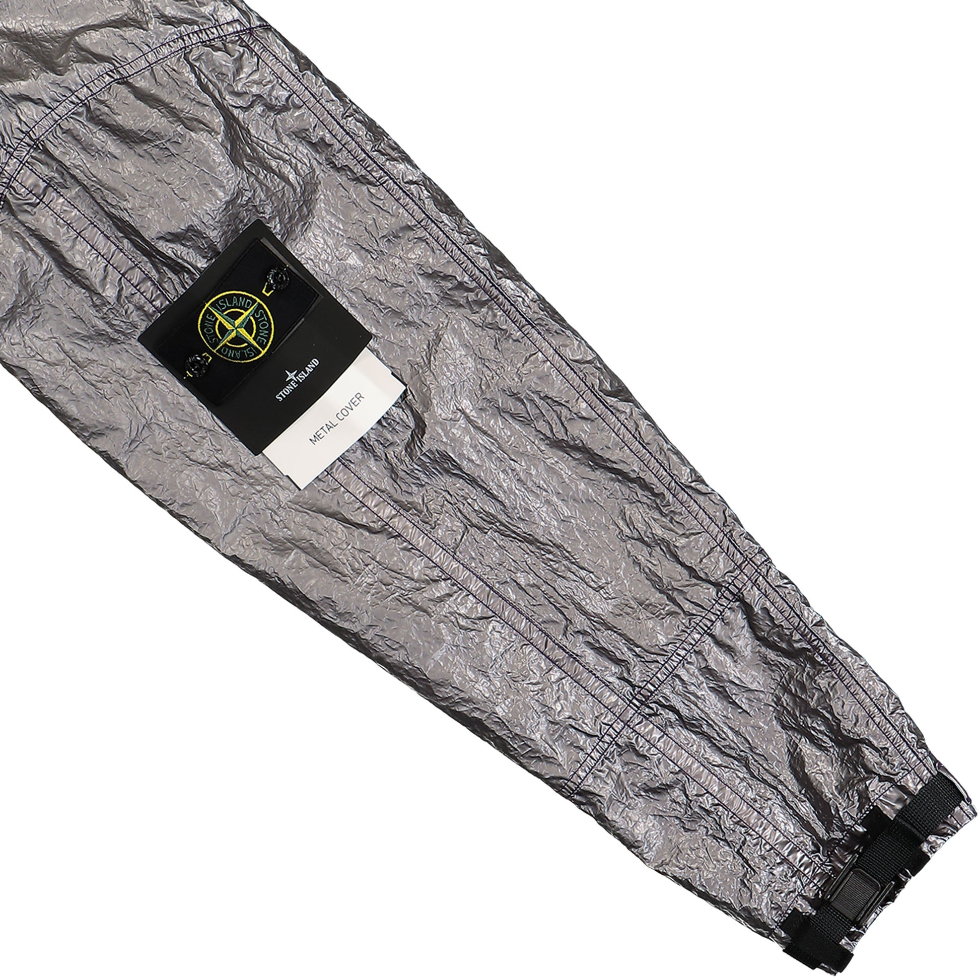 Stone Island Metal Cover Jacket Purple Detail view 5 | Gate