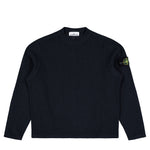 Stone Island Crewneck Sweatshirt With Back Yoke Detail Navy Blue Sweatshirts K2S156100044-S0227 V0020 Detail View 1 | GATE