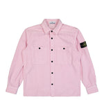 Stone Island Overshirt With Pockets And Snap Fastening Pink Shirts K2S151200012-S0212 V0080 Detail View 1 | GATE