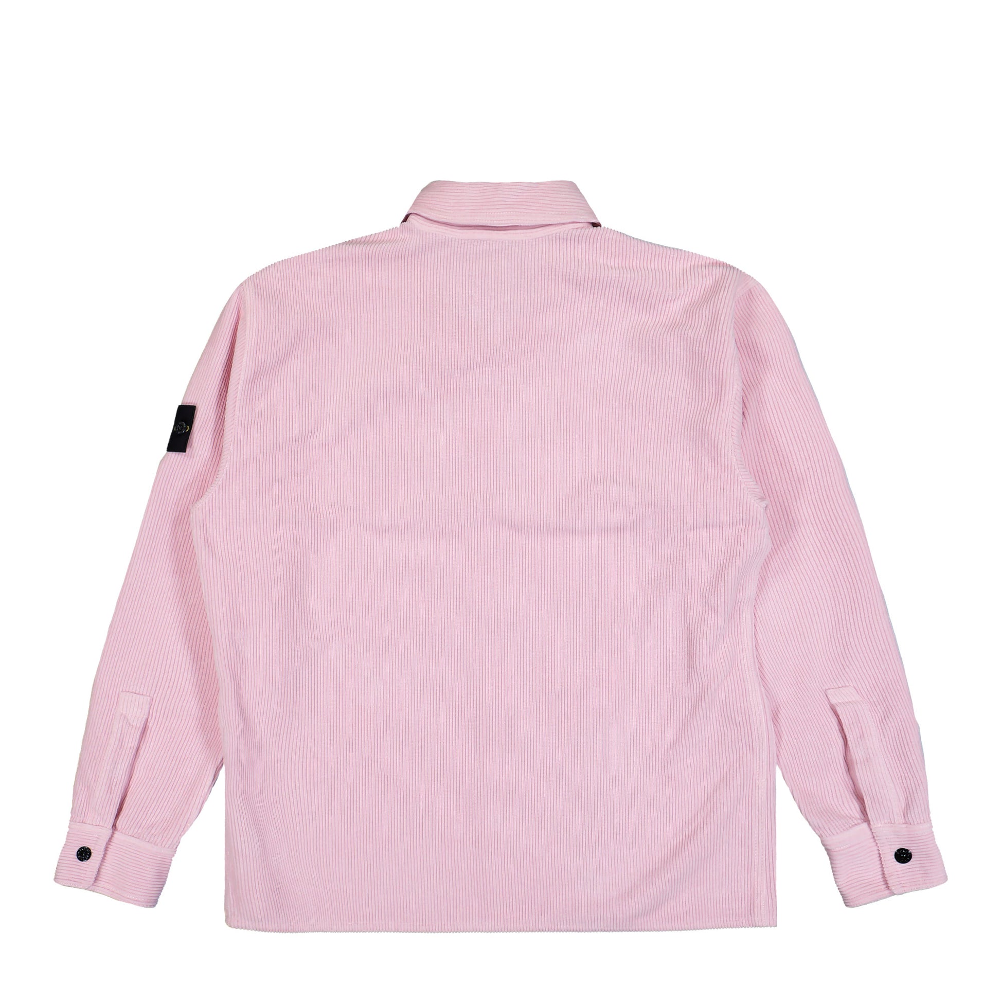 Stone Island Overshirt With Pockets And Snap Fastening Pink Shirts K2S151200012-S0212 V0080 Detail View 2 | GATE