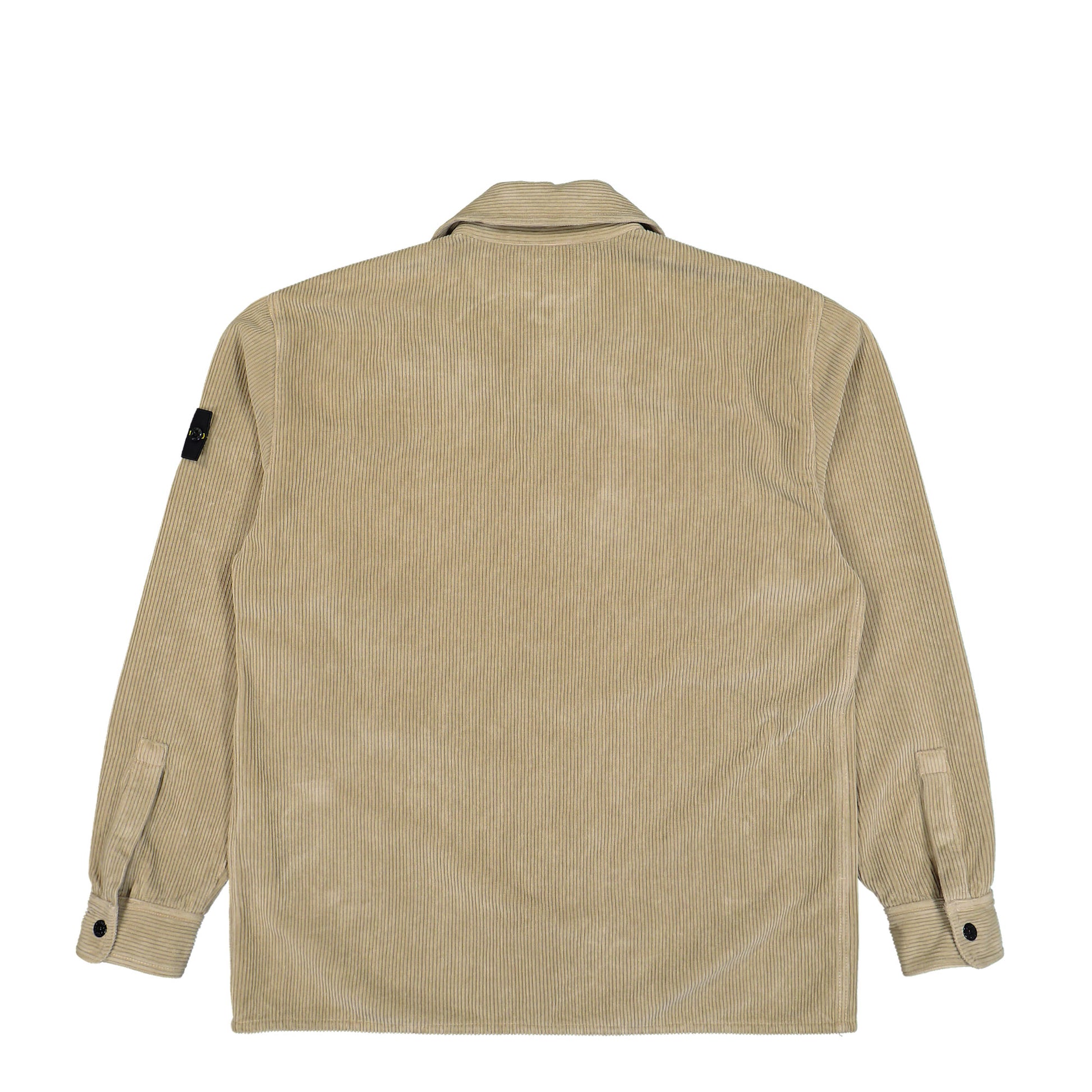 Stone Island Overshirt With Pockets And Snap Fastening Desert Shirts K2S151200012-S0212 V009A Detail View 2 | GATE