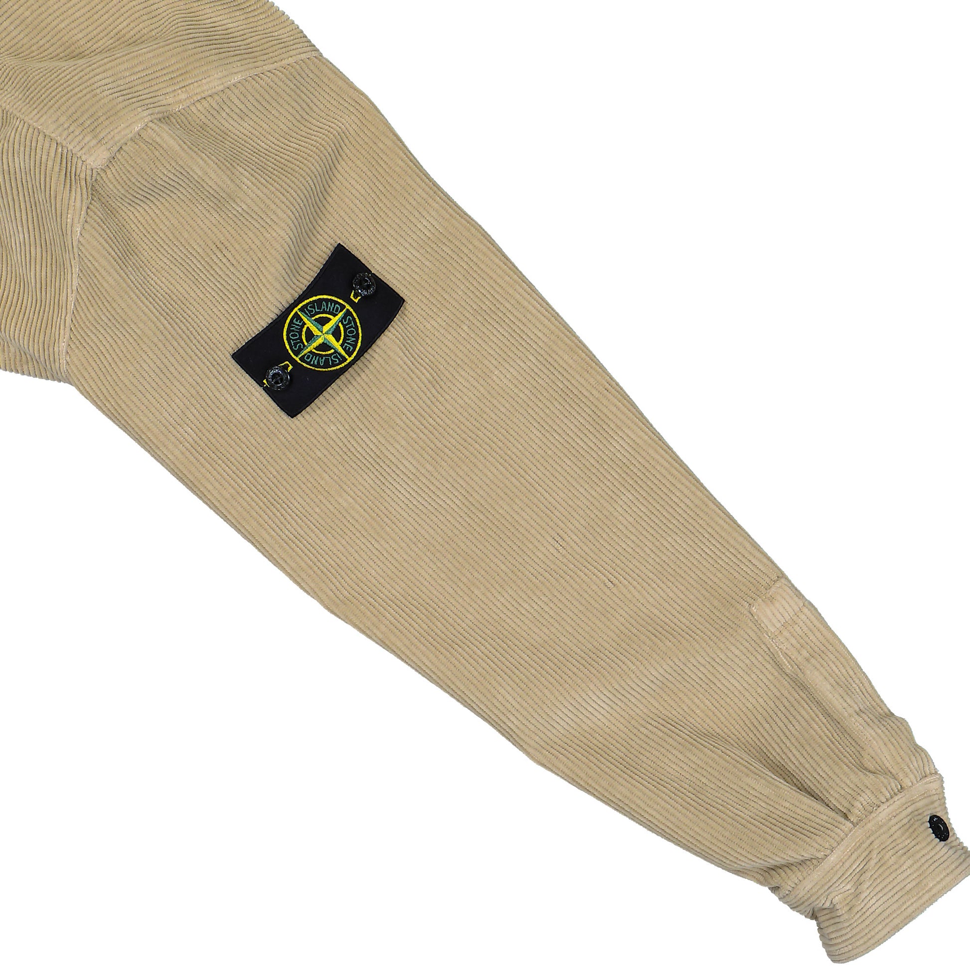 Stone Island Overshirt With Pockets And Snap Fastening Desert Shirts K2S151200012-S0212 V009A Detail View 4 | GATE