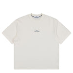 Stone Island SS T-Shirt With Industrial Print Ivory T-Shirt K2S152100037-S0241 V0093 Detail View 1 | Gate
