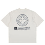 Stone Island SS T-Shirt With Industrial Print Ivory T-Shirt K2S152100037-S0241 V0093 Detail View 2 | Gate