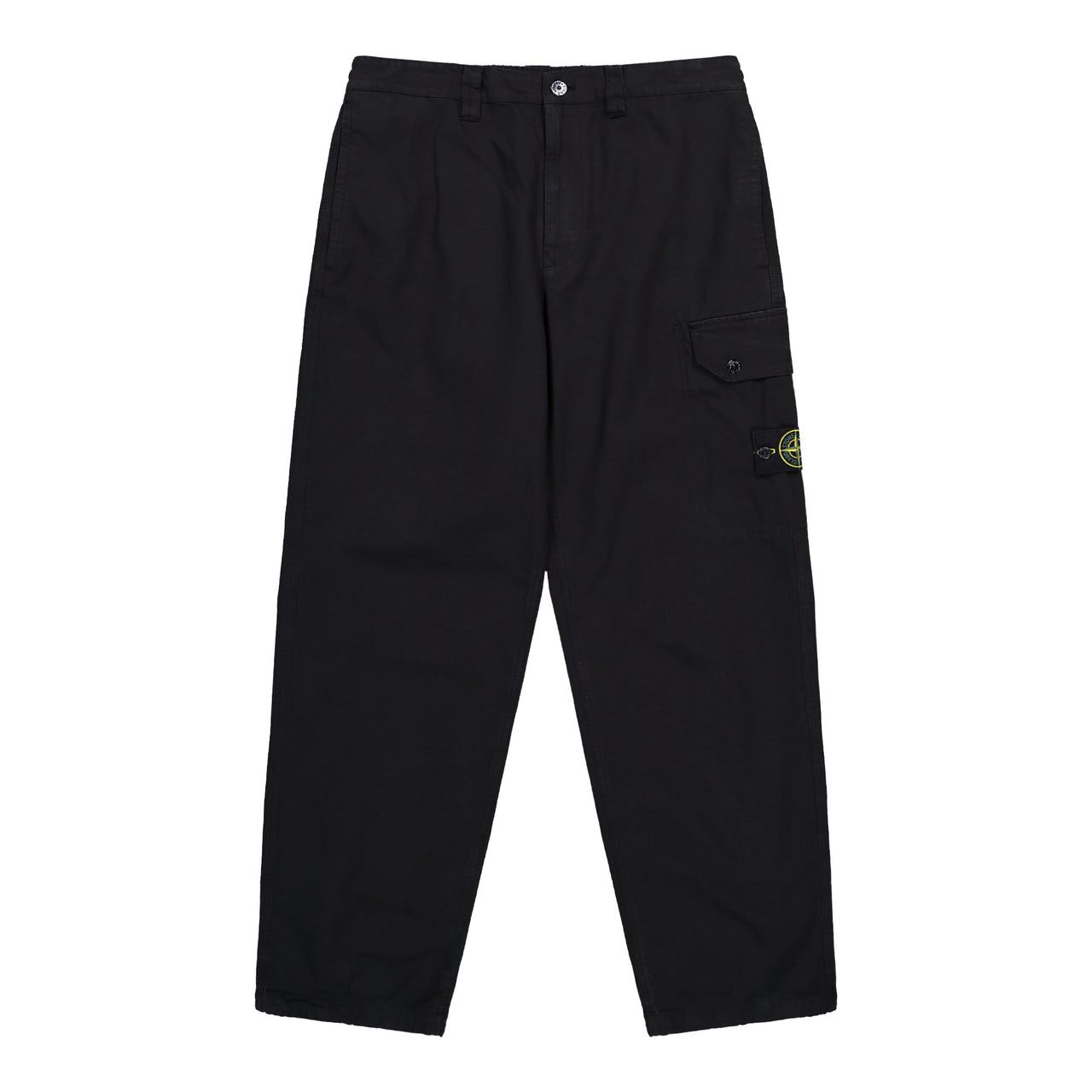 Stone Island Ripstop Cargo Pants Black Pants K2S153100011-S0211 V0029 Detail View 1 | GATE