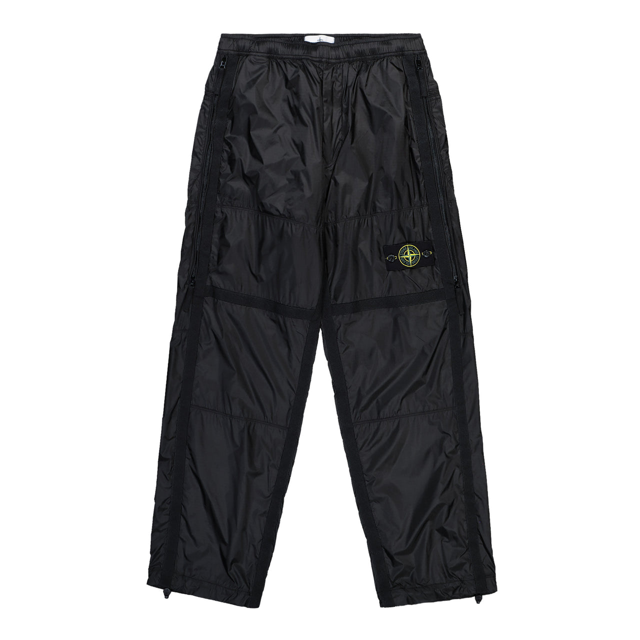 Stone Island Joggers With Zip Pockets And Adjustable Cuffs Lead Grey Pants K2S153100027-S0163 V0062 Detail View 1 | GATE