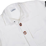 Stone Island Coach Jacket With Button Fastening And Pockets Natural Jacket K2S154100001-S00T2 V0099 Detail View 3 | GATE