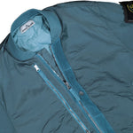 Stone Island Bomber Jacket With Anti-Drop And Zip Pockets Steel Blue Jackets K2S154100038-S0019 V002B Detail View 3 | GATE