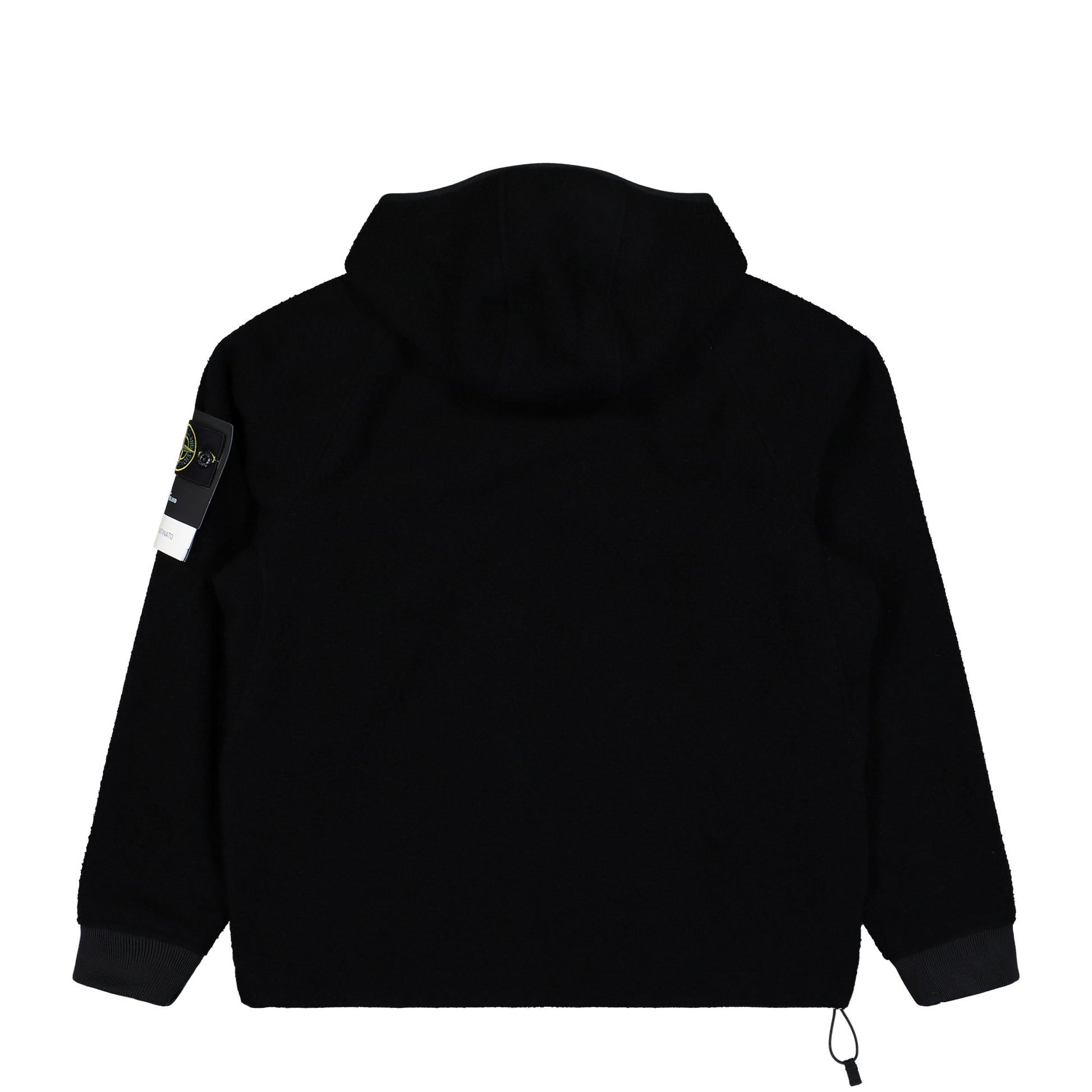 Stone Island Hooded Jacket With Anti-Drop And Zip Chest Pocket Black Jackets K2S154100060-S0214 V0029 Detail View 2 | GATE