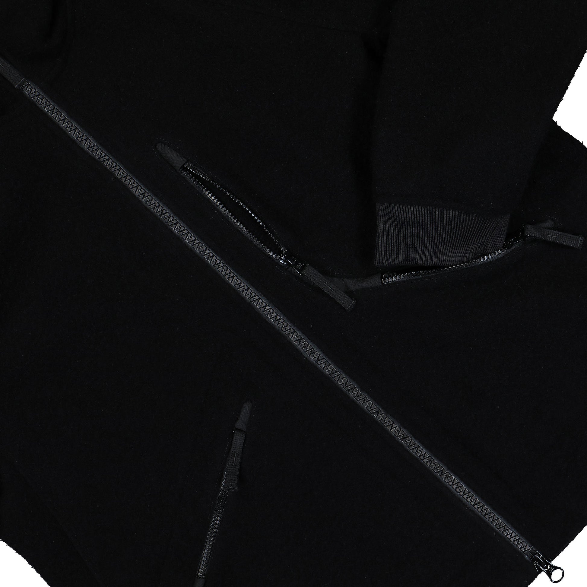 Stone Island Hooded Jacket With Anti-Drop And Zip Chest Pocket Black Jackets K2S154100060-S0214 V0029 Detail View 4 | GATE