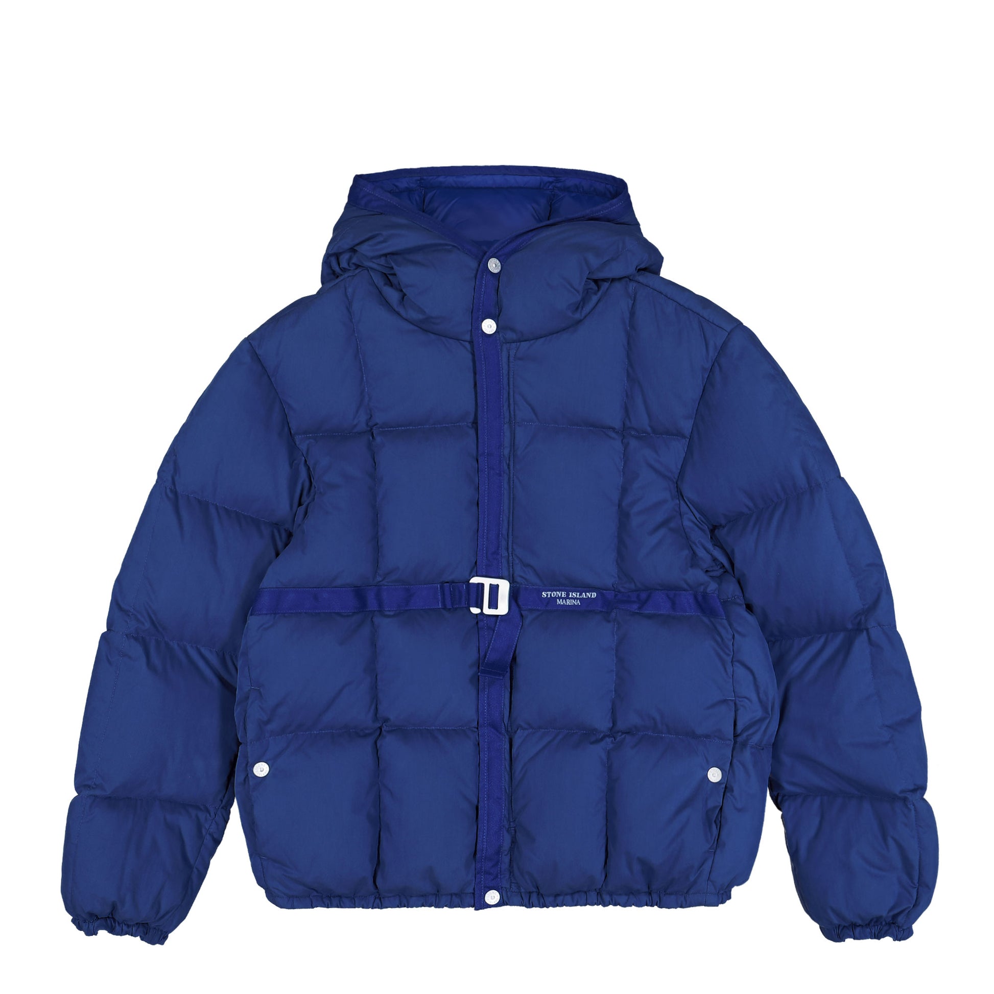 Stone Island Marina Jacket Bright Blue Jackets K2S154100081-S0X24 V0022 Detail View 1 | GATE